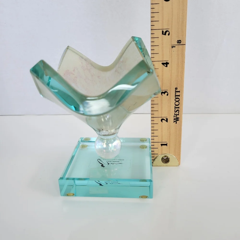 Evans Designs | Vintage Art Glass Sculpture - Picture 10 of 11